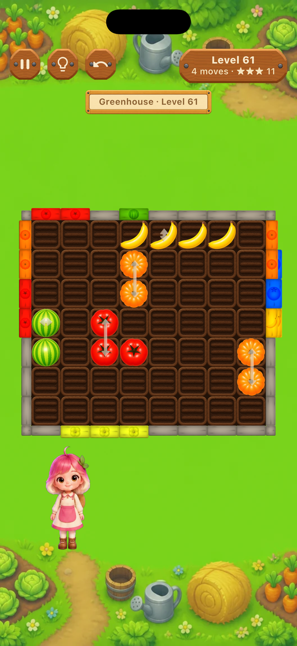 Level 61 after four moves